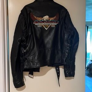 Genuine Leather Harley Davidson Jacket